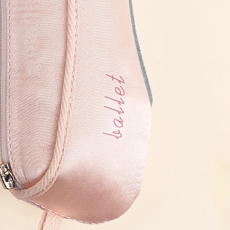 Large Capacity Ballet Shoes Pencil Case Cute Design Makeup Bag Ballerina Pencil Bag School Pencil Box Pencil Holder