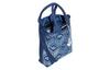 Adidas Originals Trefoil Denim Bucket Bag, Handbag, Crossbody Bag, Shoulder Bag Unisex Blue HD7020