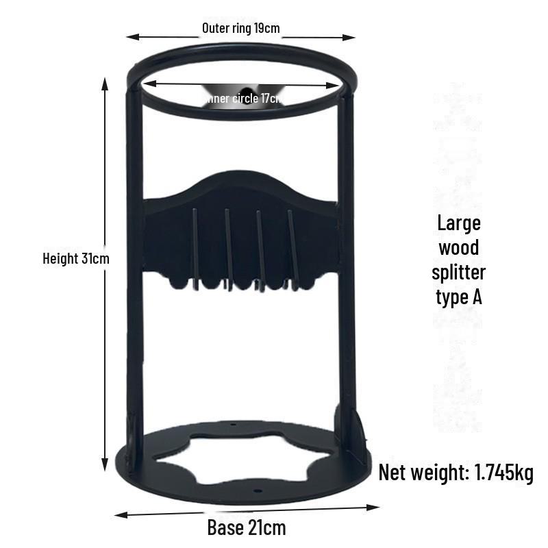 Outdoor Manual Firewood Splitter - Household Wood Splitting Tool