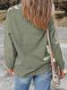 2025 European & American Casual Crew Neck Long-sleeved Pullover Sweatshirt - Autumn/Winter Fashion