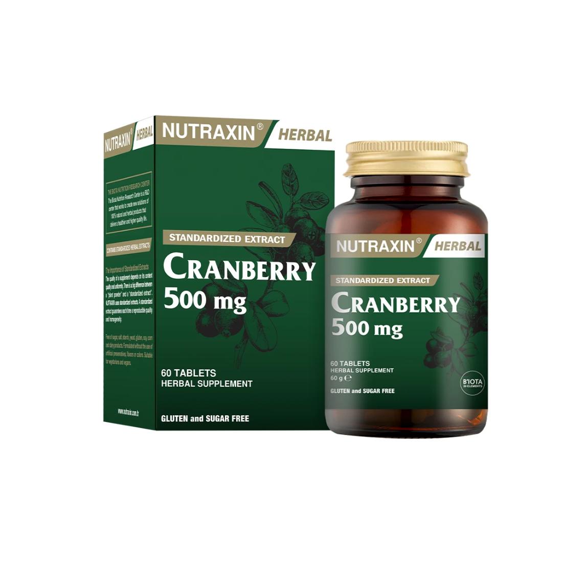 

Nutraxin Журавлина 60 таблеток