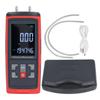 Manometer Dual Port High Accuracy Digital Differential Pressure Gauge LCD Backlit Display Gas Pressure Tester