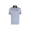 SS23 Trim Detail Pullover Short Sleeve Polo Shirt Men Tops Blue 3R1F70-1JTKZ-0797