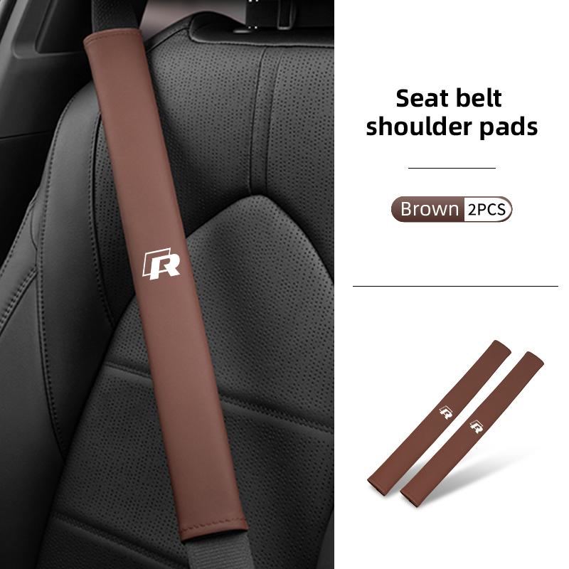 2026 Hot For Volkswagen VW Car Seatbelt Shoulder Cover Seat Belt Guard Pad Protection For VW Passat Golf Tiguan Polo Scirocco Je