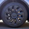 4PCS Hubcaps For Tesla Model Y Juniper 2025 19 Inch Performance Replacement Wheel Cover Automobile Hub Cap Full Rim Accessories