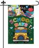 First Day of School Ag, 18x12in Back To My School Garden Ag Burlap Yard Ag Supplies Banner Party Decorations Outdoor F WZZ