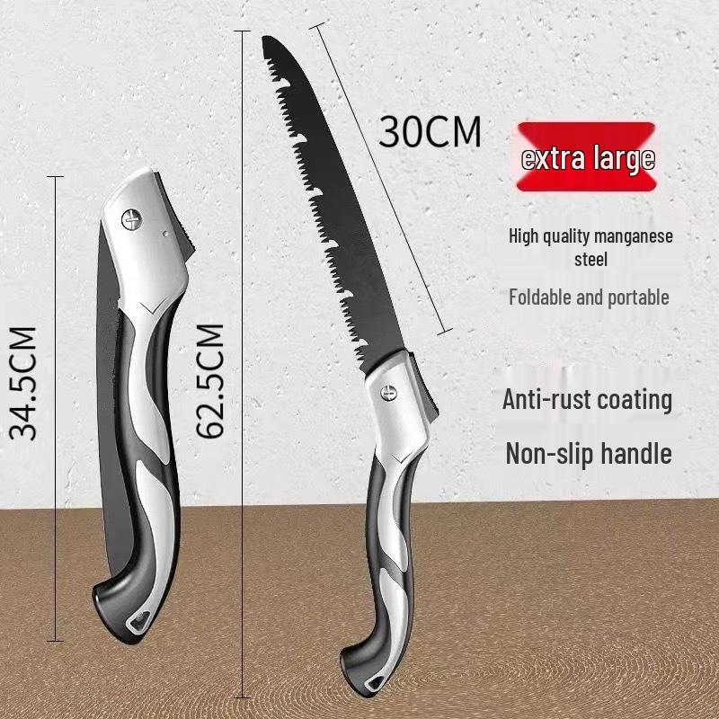 Handmade Quick-Folding Hand Saw for Woodworking & Tree Felling