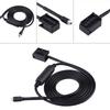 Car Black Female Auxiliary Adapter Cable For BMW E85 E86 Z4 CD X3 E83 12 Pin Line For Ipod