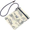 Maruzen Made In Japan Travel X X Choju Giga White Wallet, 17.5 9.5 1cm, (Choju Giga) Design,