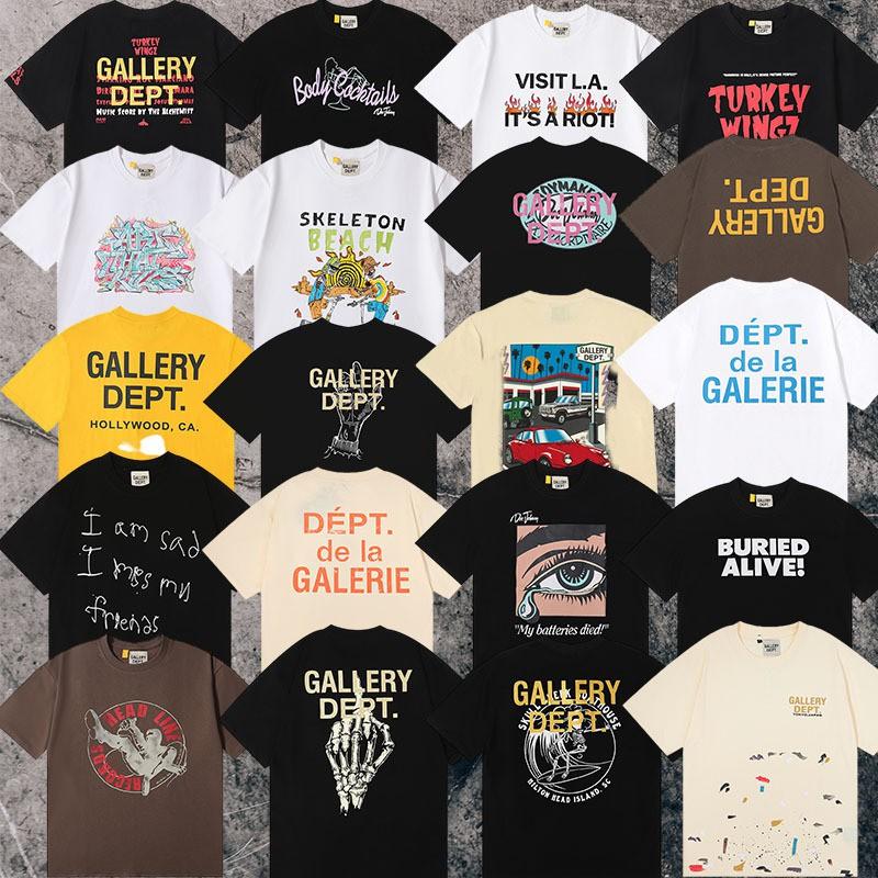 Womens High Street Graffiti T-Shirt Gallery Dept Style 3D Print Loose Fit Teen Adult Casual Top