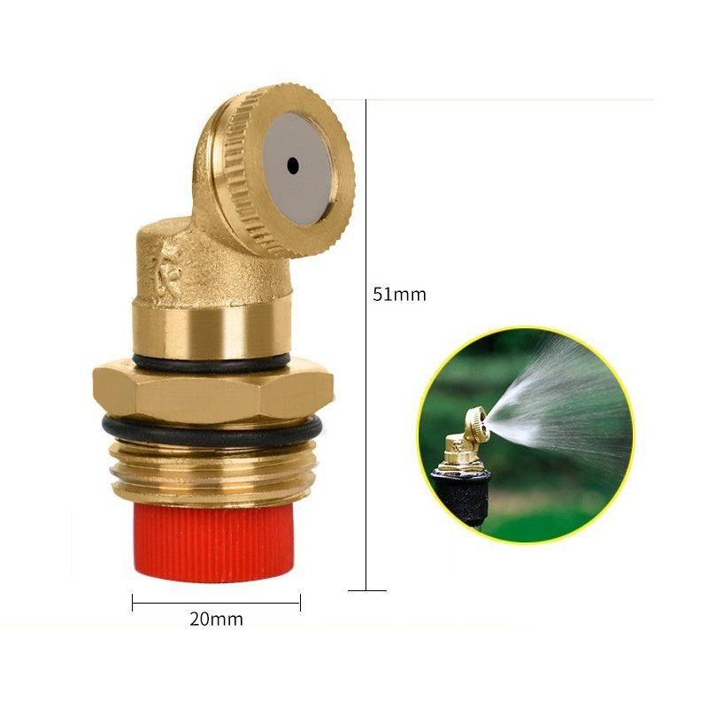 Agricultural Thickened Atomizing Nozzle, Multi Head External Thread Nozzle, Agricultural Irrigation Worker'S Dedusting And Cooling Spray Accessories