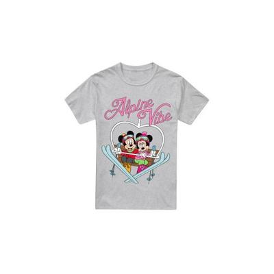 Mens Alpine Vibes Mickey Mouse T-Shirt