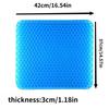Summer Gel Seat Cushion Breathable Honeycomb Cooling Pad for Car Seat Office Chair Home Stool Soft Ice Cushion Butt Cooling Mat