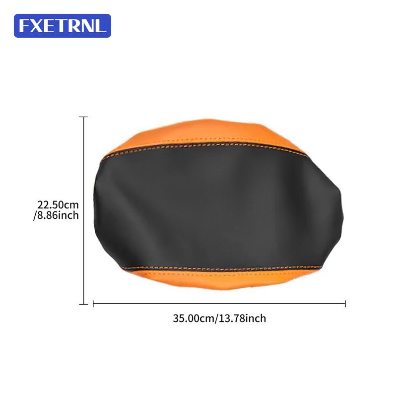 For Ford Ranger 2024 Leather Armrest Box Protective Cover Modification Organizer Arm Rest Lid Interior Trim Accessories