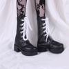 Retro Brown Doll Boots Casual Wearing Doll Long Boots Fashion 60cm Doll Shoes  DIY Toy
