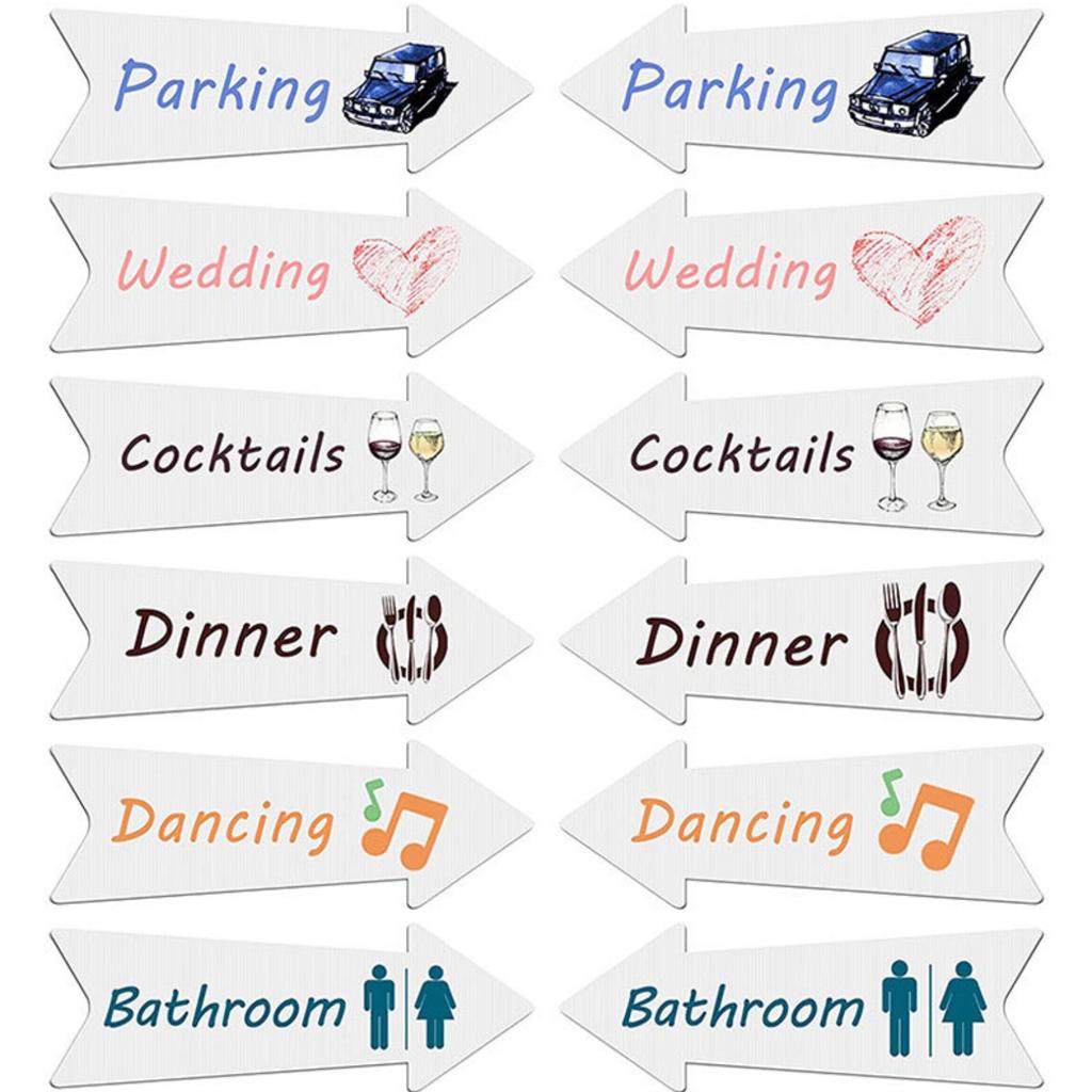 Blank Garden Sign With Ground DIY Corrugated Plastic Sign Lawns Sign Party Sign Arrowing