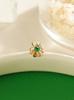 Minimal Piercing 14K Cut Four-Leaf Clover Piercing