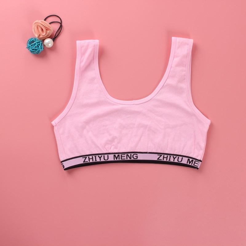 Hot Teenage Girls Underwear Teenager Training Bras Kids Girls Bra Teenage Puberty Bras Panties 8-16 Years