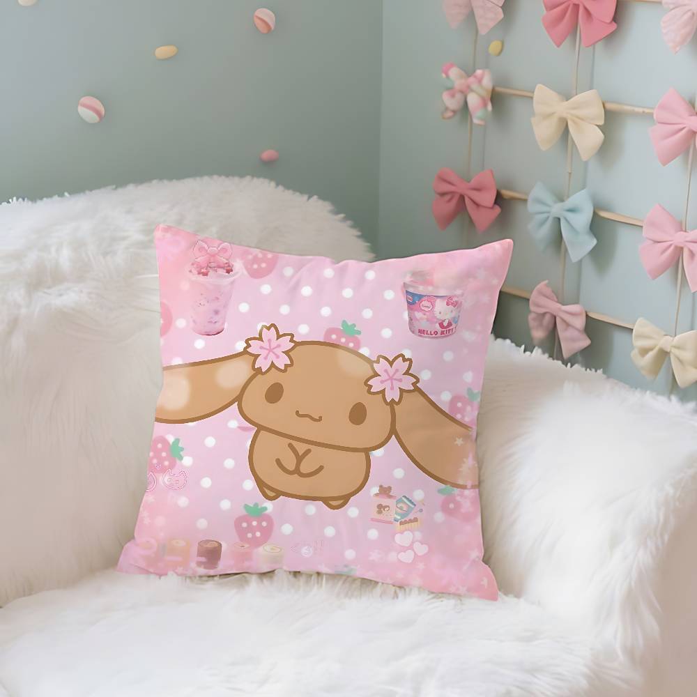 Cute MMochakawaii Case Plush Fabric Soft Pillowcase Double Sided Print Cushion Cover Household Gifts