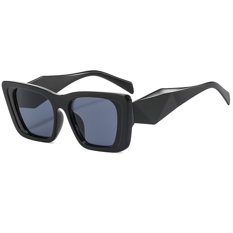 Luxury Rectangle Sunglasses Women Retro Cat Eye Glasses Female Eyewear UV400