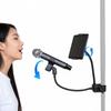 Standard 1/4 Female Thread Strong Clamp Mount For Camera Phone Bike Motorcycle Gym Equipment Photography Accessory