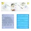 Silicone Bookmark Mold Rectangle Epoxy Resin Jewelry Making DIY Craft Moulds