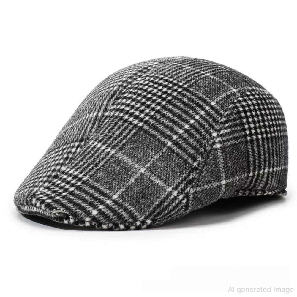 Winter Knit Trapper Hat Fleece Lined Thickened Earflap Beanie Windproof Warm Cold Weather Cap