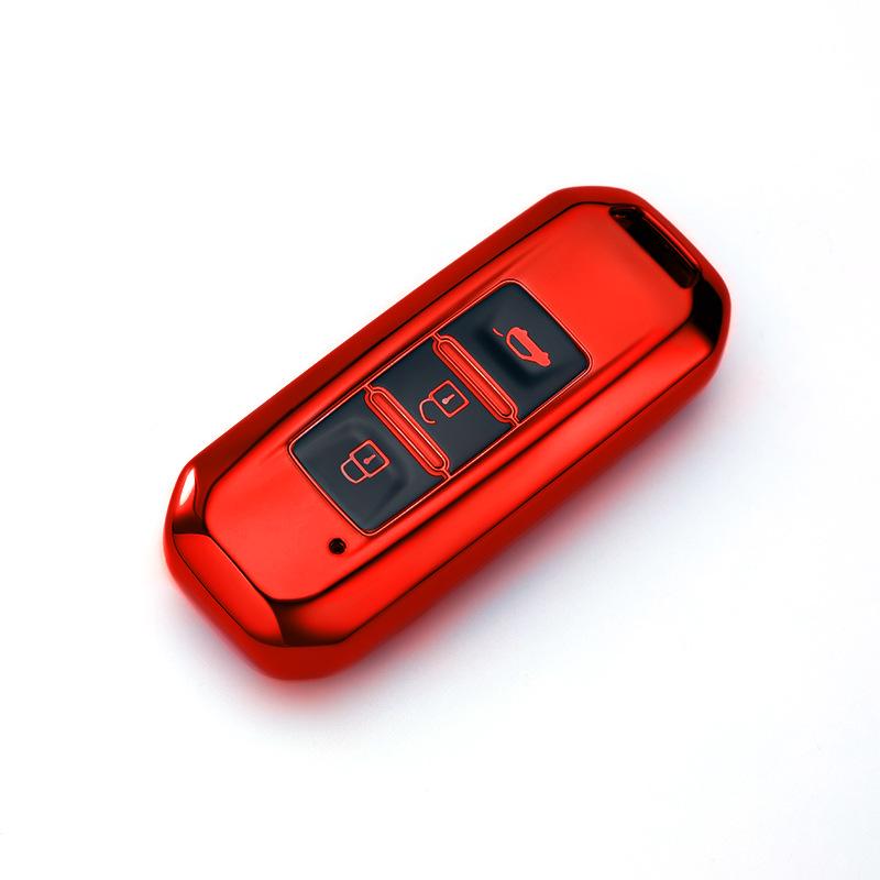 

Luxury Smart Key Cover for Baojun 510/560/730/530/E100 - 19-Key Shell with Buckle