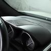 Carbon Fiber Driver Side Dashboard Trim Cover Fit For Jaguar F-TYPE 2013-