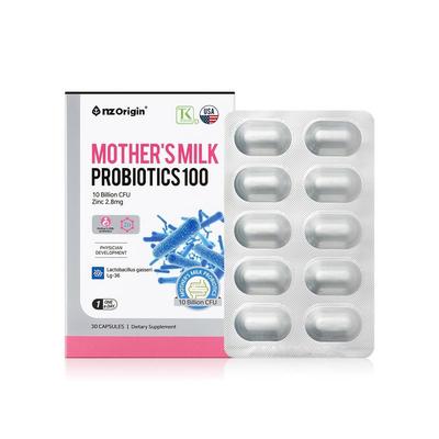 NZ Origin Mother's Milk Probiotics 500mg X30ct X 2