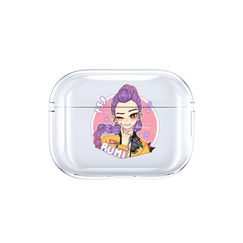 Anime Huntr-X K-Pop Demon Hunters Preorder Earphone Shell Be Applicable Airpods Pro 1 2 3 Transparent Protective Case Collection