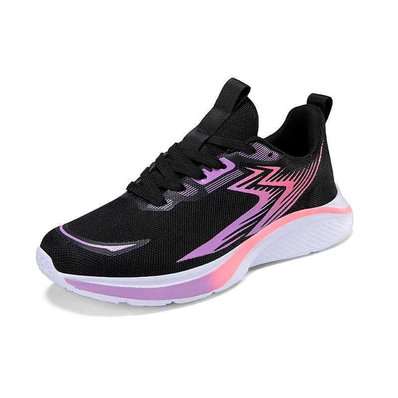 Paar Laufschuhe Mode Trendige Sneaker Sport Trainingsschuhe Rutschfest Abriebfest Weichsohlig Stoßdämpfend Größe 35-45