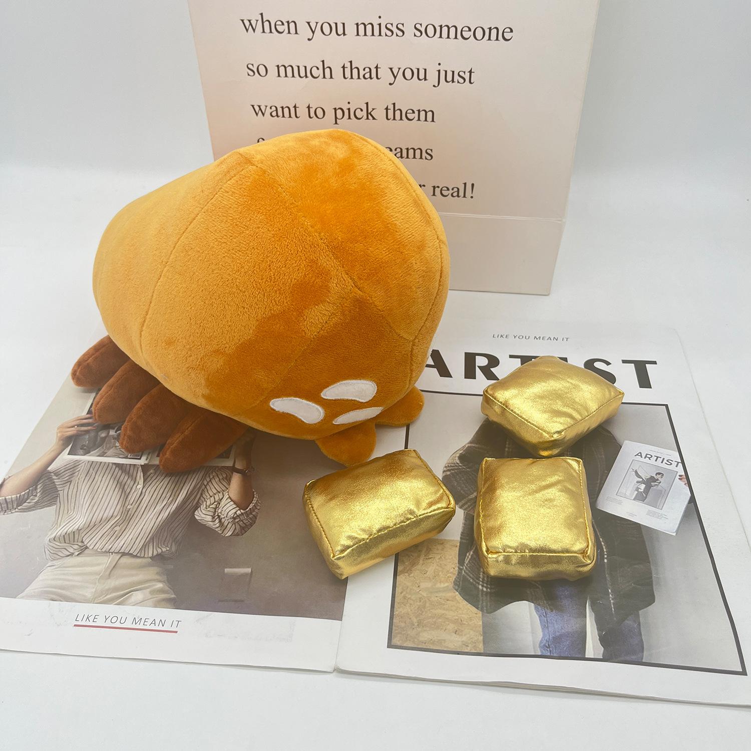 Новая Deep Rock Galactic Golden Loot Bug Мягкая кукла Deep Rock Galactic — фото 6