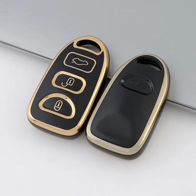 Fob Cover For Hyundai Kia Elantra Tucson Sonata Santa Fe Carens Replacement 2+1 2 3+1 Buttons Tpu Car Remote Key Case Shell