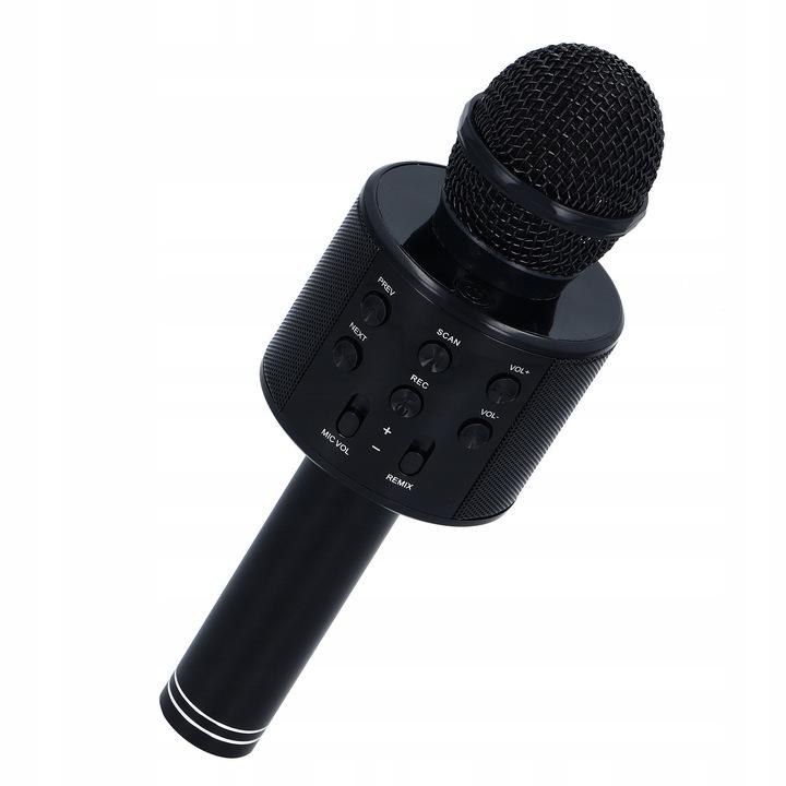 Mikrofon Karaoke Glosnik Z Mikrofonem Bezprzewodowy Bluetooth Nagrywanie
