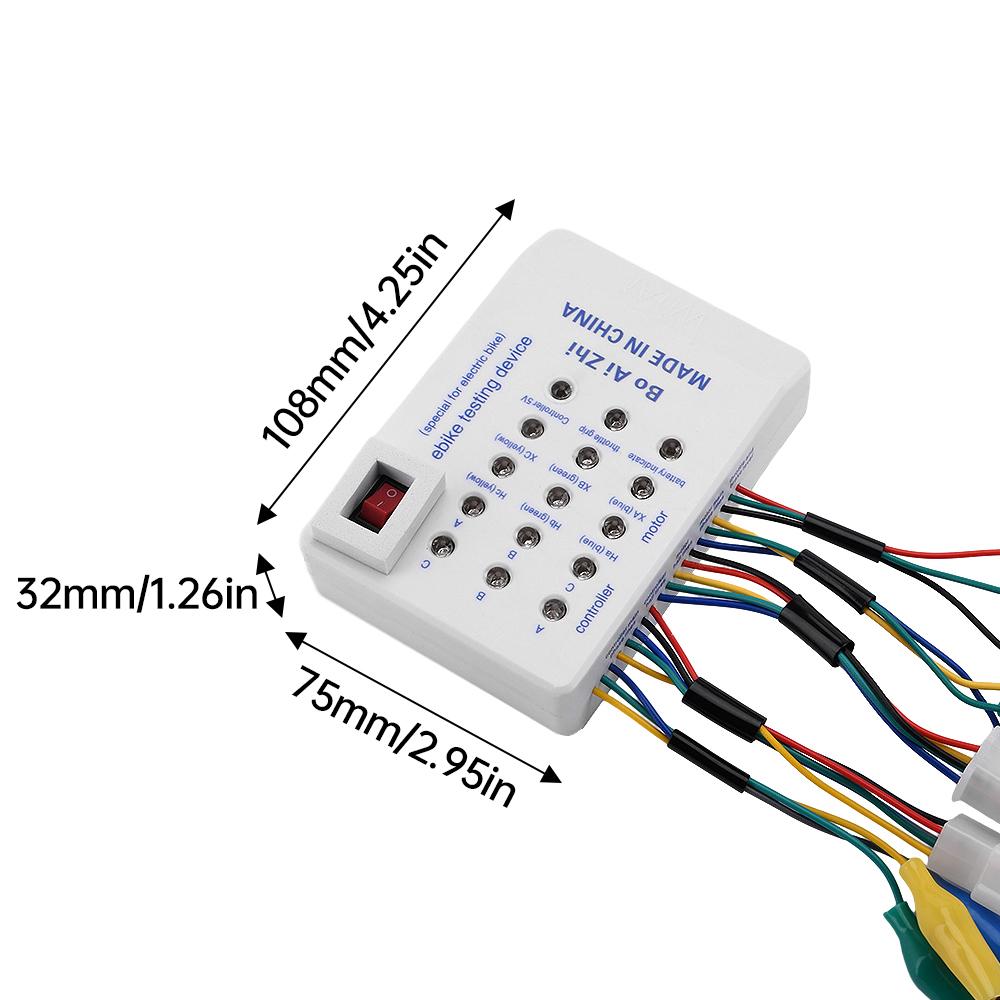Urządzenie do naprawy pojazdów elektrycznych Tester kontrolera pojazdu elektrycznego Test baterii Konserwacja Wykrywanie dla testera rowerów elektrycznych 24V 36V 48V 60V 72V