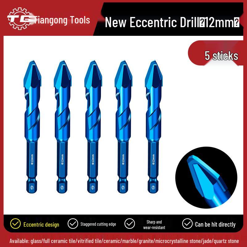Tiangong Super Hard Tile & Concrete Drill Bit with Eccentric Tilt Head
