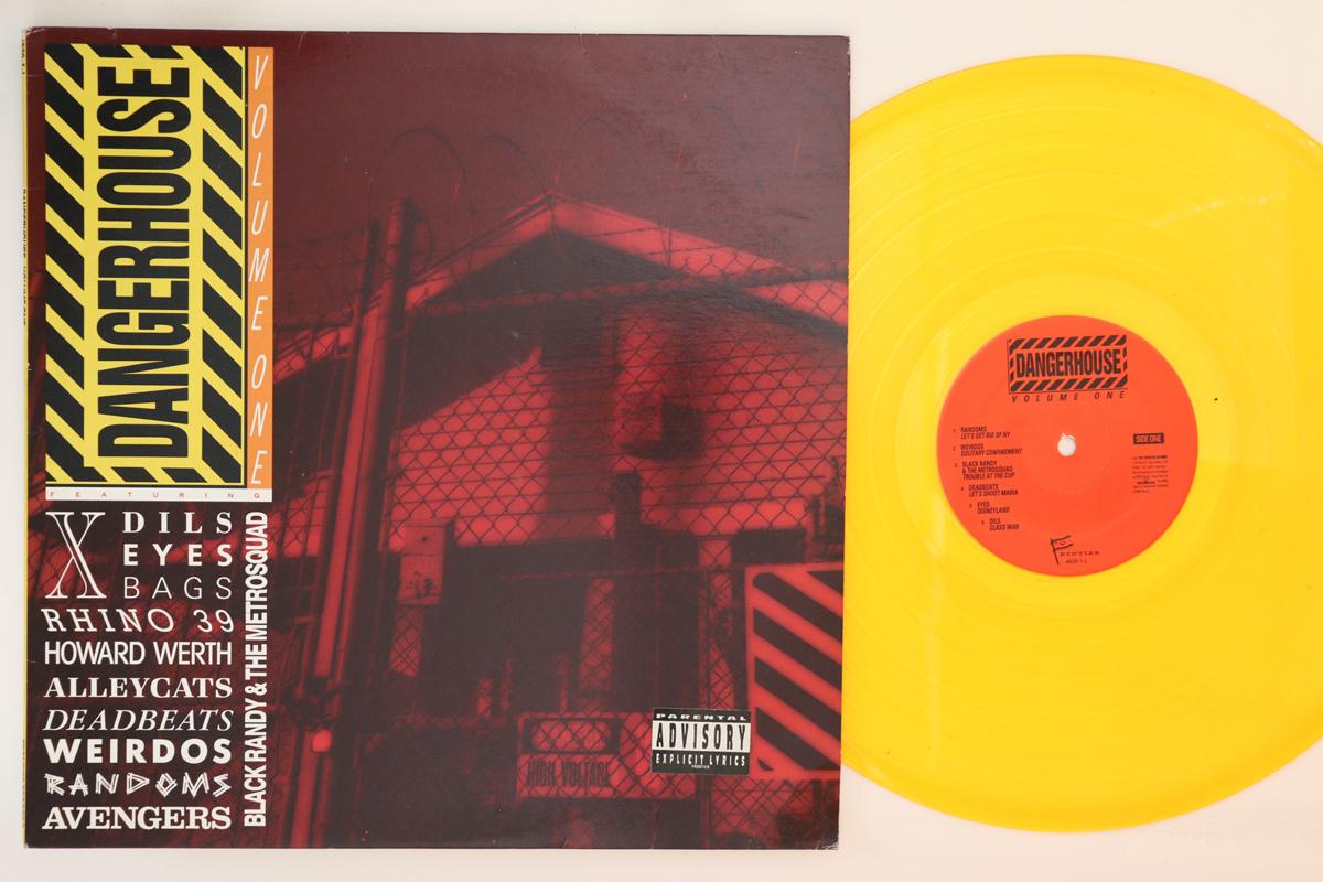

LP Record VARIOUS Dangerhouse Volume One 46291L FRONTIER 1991 US Rock Used