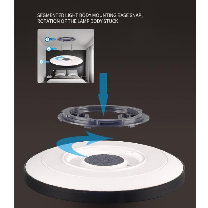 Plafoniera ultra subțire în camera de zi Corpuri de suprafață cu LED Lampă de tavan 85V-265V Lampă modernă OZN pentru iluminat pentru decorarea interioară