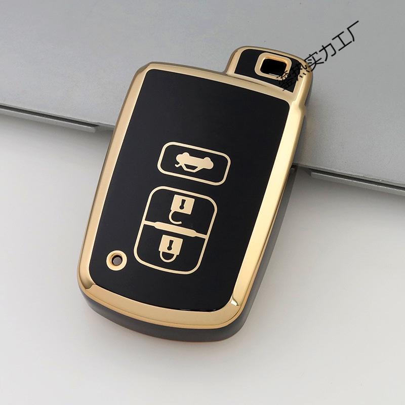 TPU Key Case Cover for Toyota: Avalon, Camry, Corolla, Highlander, RAV4