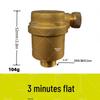 Integrated System: Air Source Heat Pump Buffer Tank with Underfloor Heating, Pressure Relief Valve, Air Vent, and Pressure Gauge