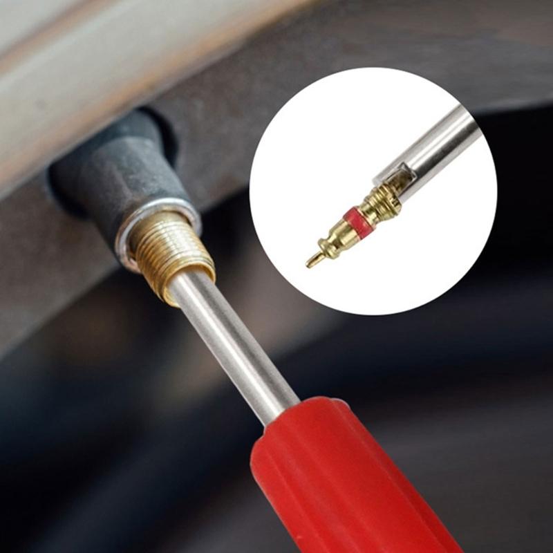 Tire Valves Stem Tool Tire Valve Core Wrench Spanner for Car Automotive Motorcycle Bike Maintenance Tool