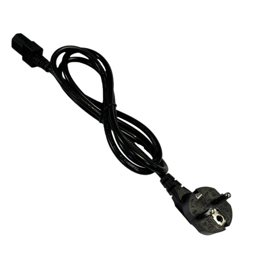 ETL Certified US 3-Prong Power Cord NEMA 5-15P To C13, 1.5m Black