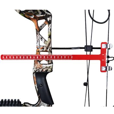 Archerys Bow Square T Shape Bow Square Ruler Bowstring Measurement Tool Bow Turning Tool for Recurve Bow & Compound Bow