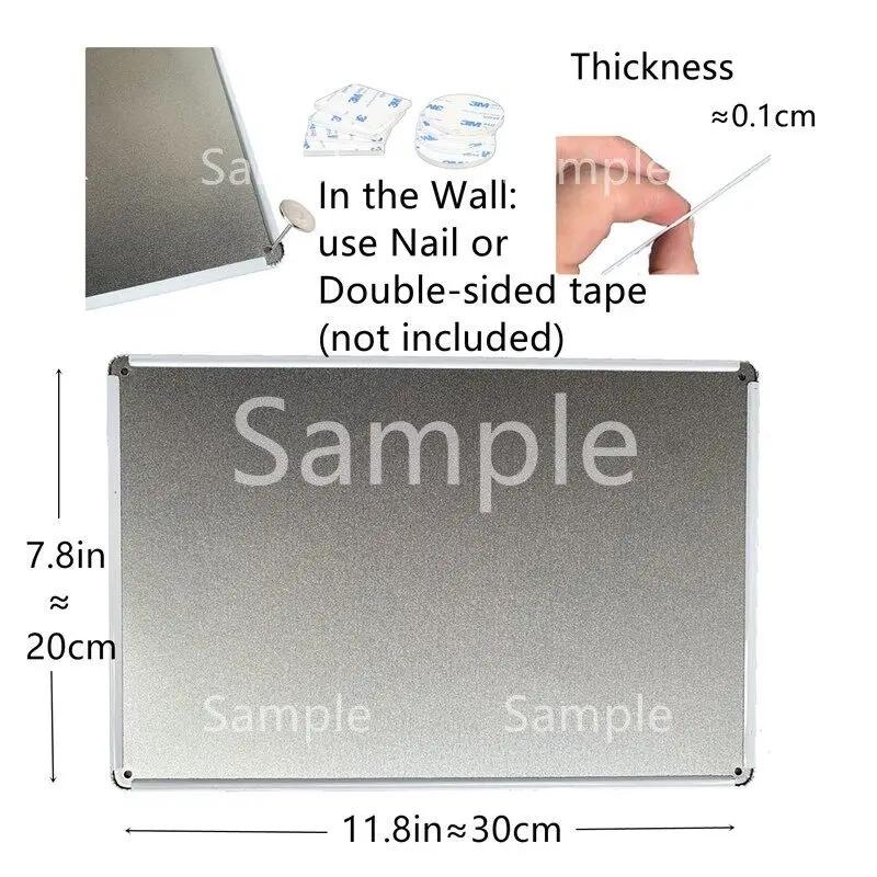 Vintage Ibiza Egypt Munich Haikidiki City Metal Sign License Plate  Wall Art Decor for Home Shop Club Bar  xCM DCA