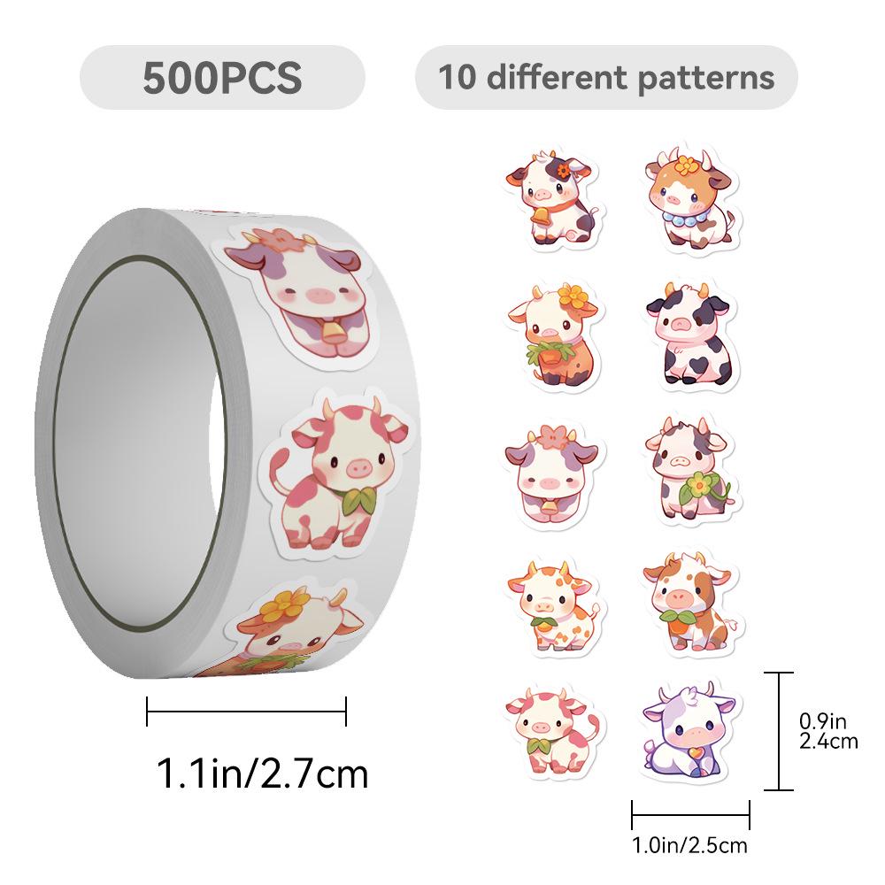 

500 листов/рулон декоративных наклеек с точками для герметизации и поделок