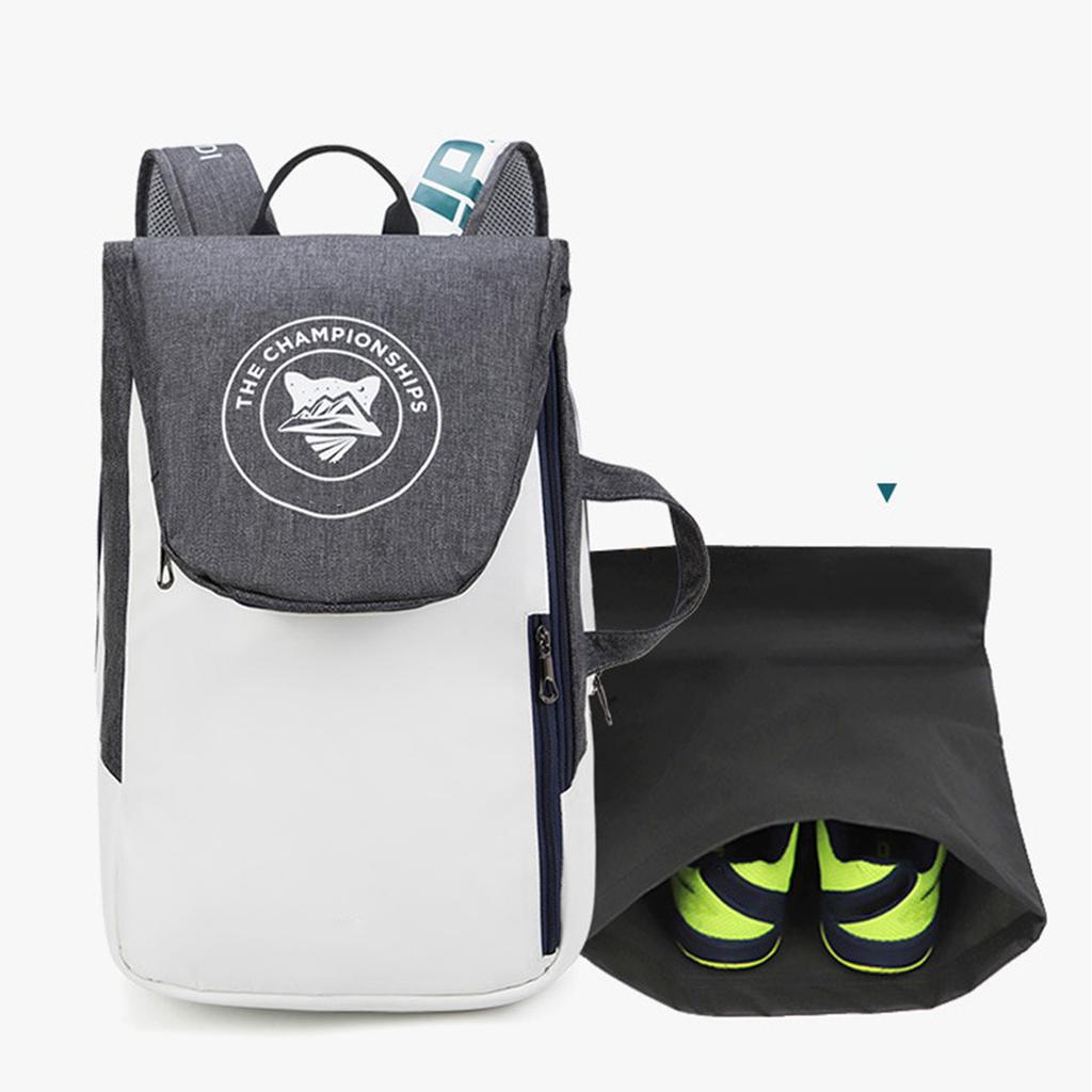 Tennis Backpack Portable Racquet Carrying Bag Tennis Storage Bag for Squash Racquet Badminton Racquet Tennis Racket