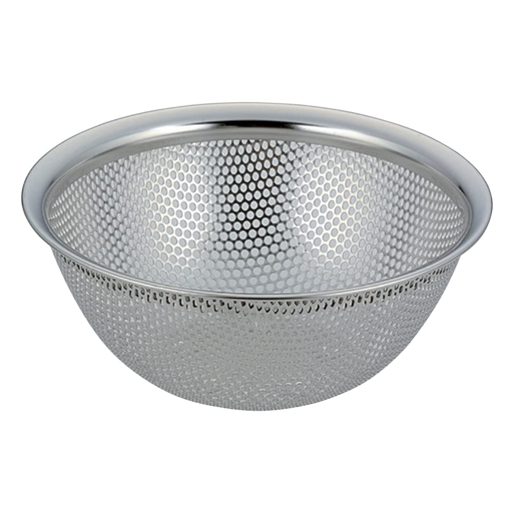 Fujii Kibutsu Seisakusho Mesh Bowl in 24cm 18-8 (Made Japan) FKM-24