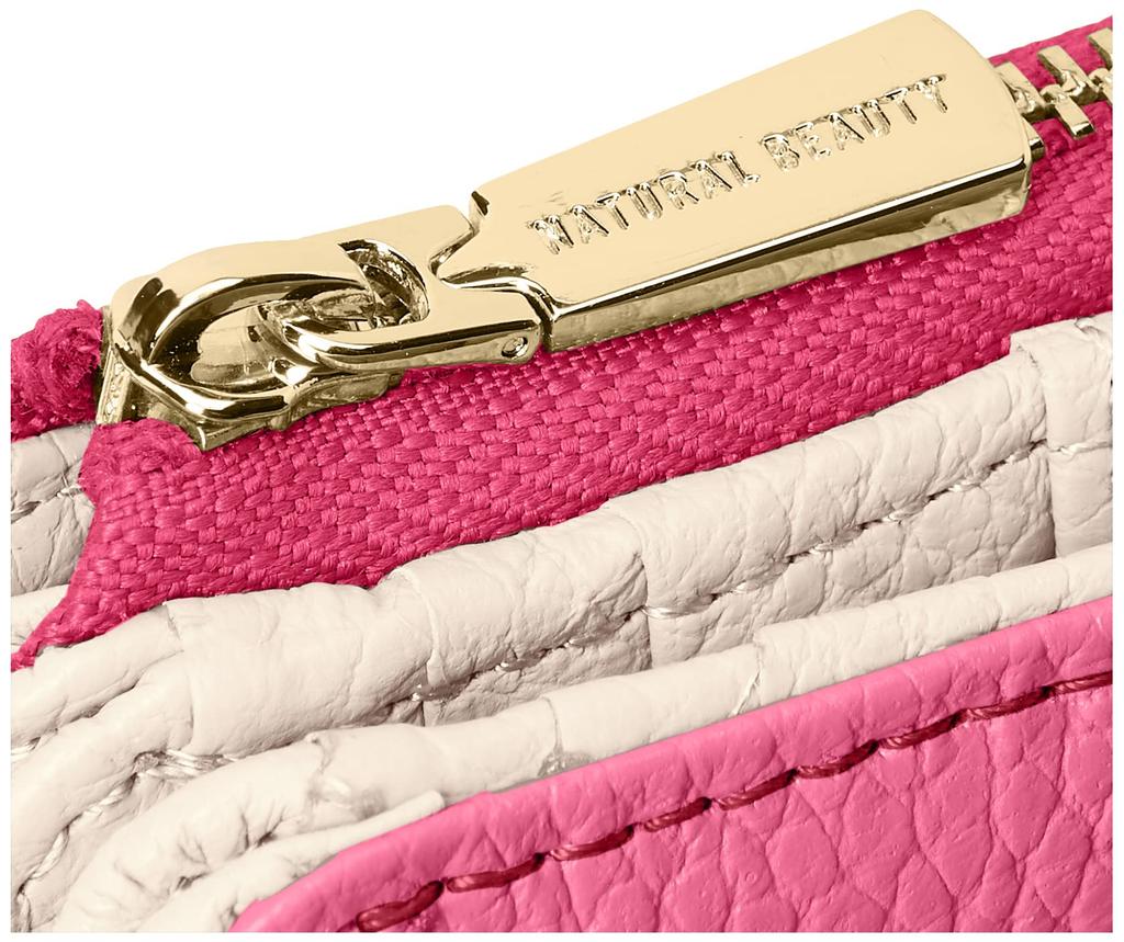 Natural Beauty Selene Bifold Geldbörse Rosenrosa Scheinfach