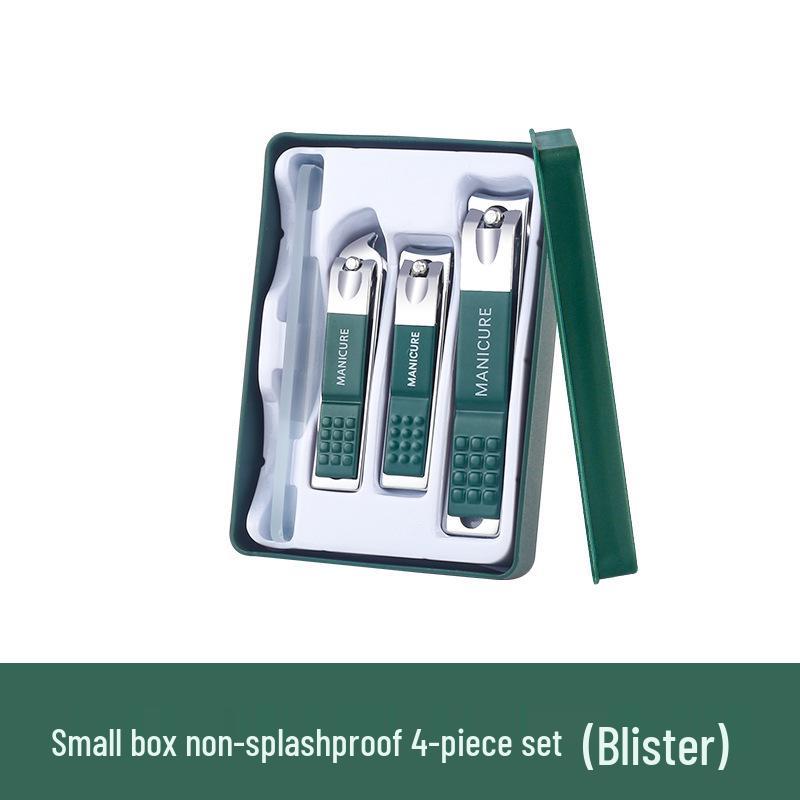 

Douyin Nail Clipper Set: Large Flat-Mouth Clipper & Pedicure Four-Piece Kit